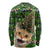 Cat Christmas Tree Long Sleeve Shirt Xmas Holiday Patterns - Wonder Print Shop