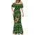 Cat Christmas Tree Mermaid Dress Xmas Holiday Patterns - Wonder Print Shop