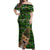 Cat Christmas Tree Off Shoulder Maxi Dress Xmas Holiday Patterns - Wonder Print Shop