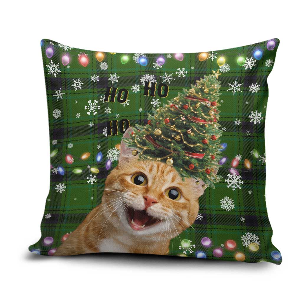Cat Christmas Tree Pillow Cover Xmas Holiday Patterns - Wonder Print Shop
