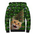 Cat Christmas Tree Sherpa Hoodie Xmas Holiday Patterns - Wonder Print Shop