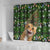 Cat Christmas Tree Shower Curtain Xmas Holiday Patterns - Wonder Print Shop