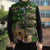 Cat Christmas Tree Sleeveless Puffer Jacket Xmas Holiday Patterns - Wonder Print Shop