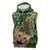 Cat Christmas Tree Sleeveless Zip Hoodie Xmas Holiday Patterns - Wonder Print Shop