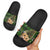 Cat Christmas Tree Slide Sandals Xmas Holiday Patterns - Wonder Print Shop