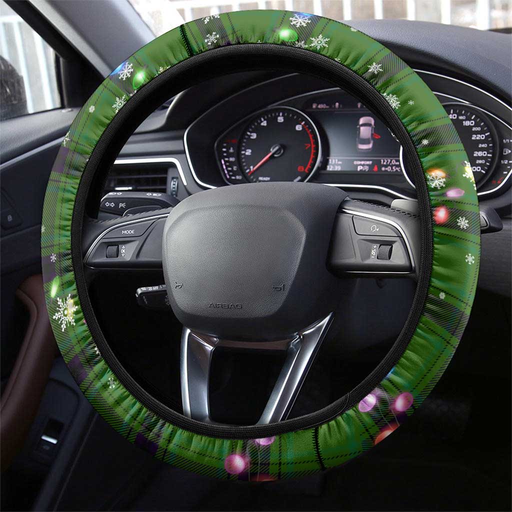 Cat Christmas Tree Steering Wheel Cover Xmas Holiday Patterns - Wonder Print Shop