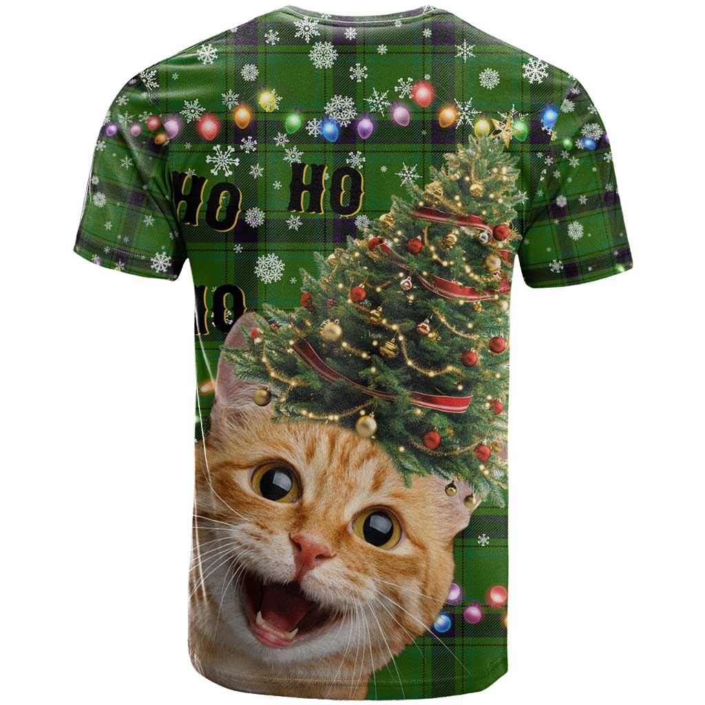 Cat Christmas Tree T Shirt Xmas Holiday Patterns - Wonder Print Shop