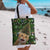Cat Christmas Tree Tote Bag Xmas Holiday Patterns - Wonder Print Shop
