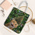 Cat Christmas Tree Tote Bag Xmas Holiday Patterns - Wonder Print Shop