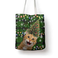 Cat Christmas Tree Tote Bag Xmas Holiday Patterns - Wonder Print Shop