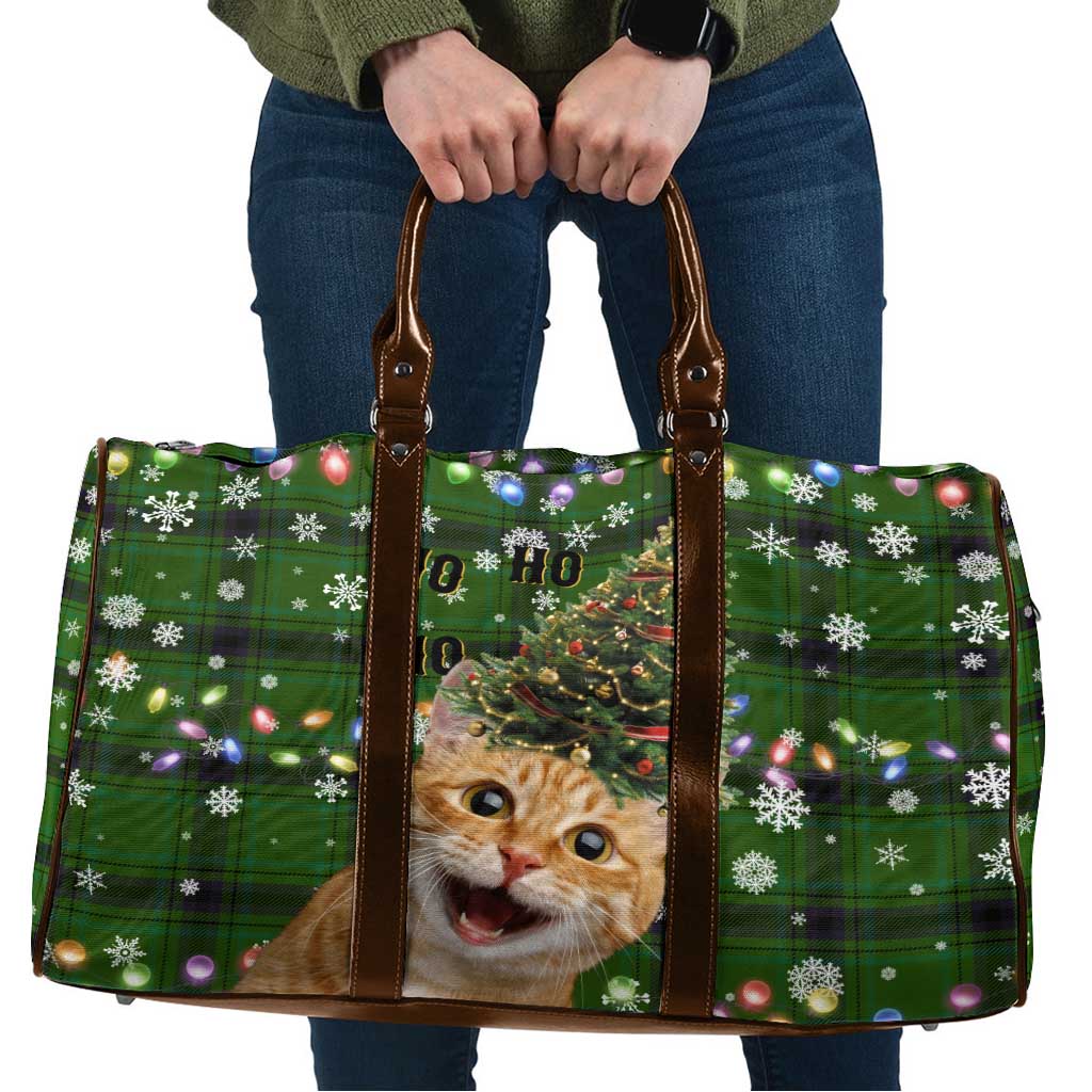 Cat Christmas Tree Travel Bag Xmas Holiday Patterns - Wonder Print Shop