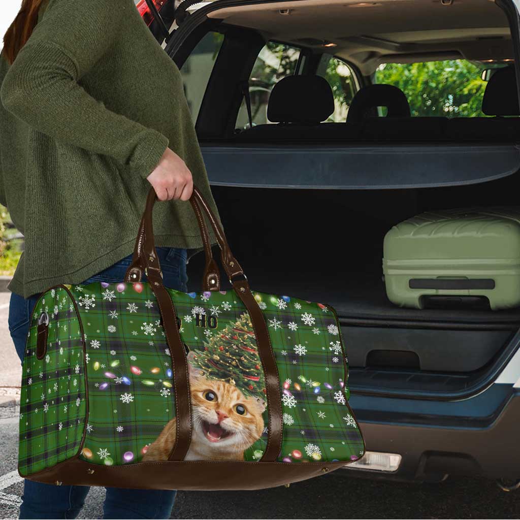 Cat Christmas Tree Travel Bag Xmas Holiday Patterns - Wonder Print Shop