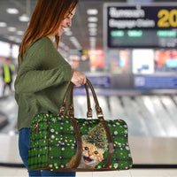 Cat Christmas Tree Travel Bag Xmas Holiday Patterns - Wonder Print Shop