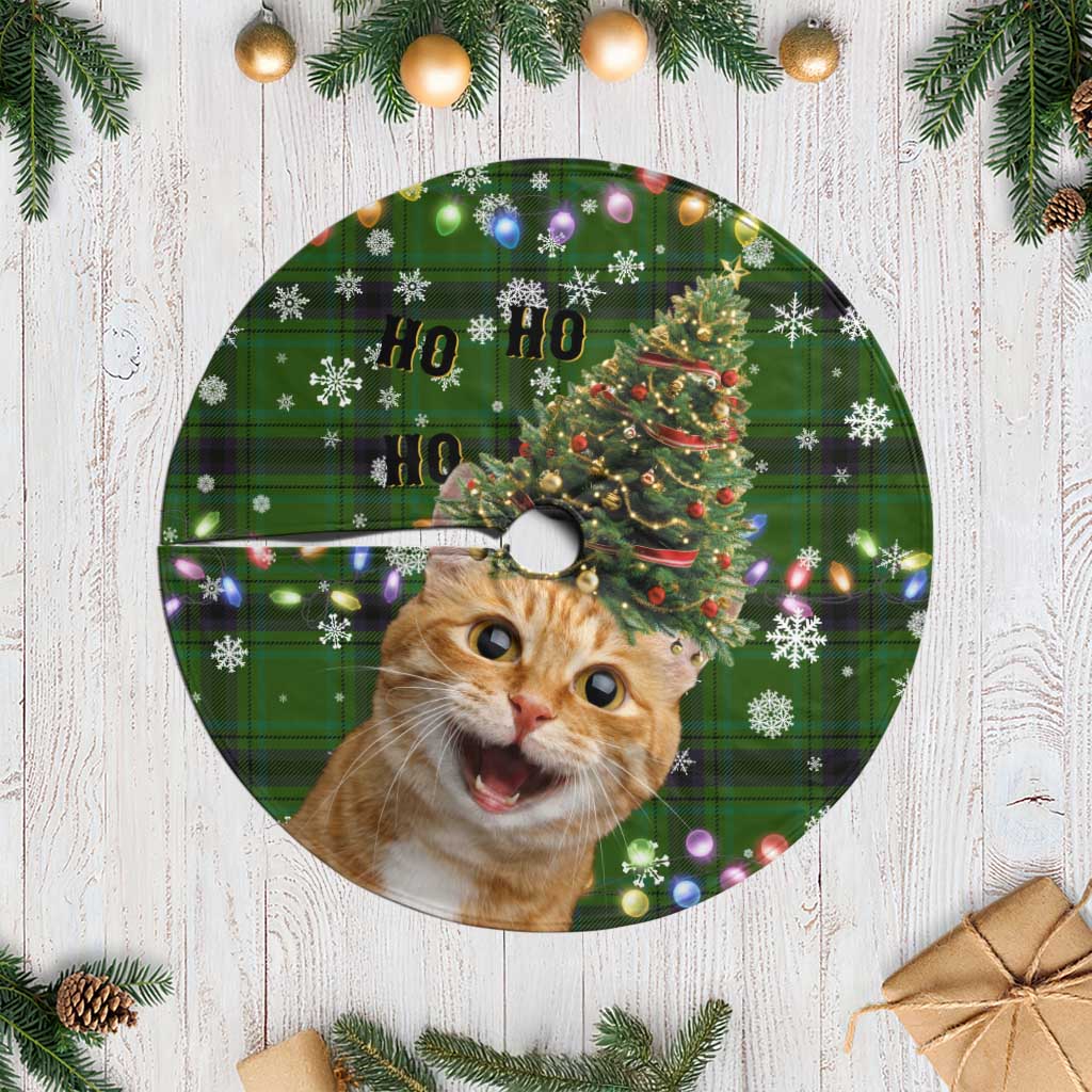 Cat Christmas Tree Tree Skirt Xmas Holiday Patterns - Wonder Print Shop