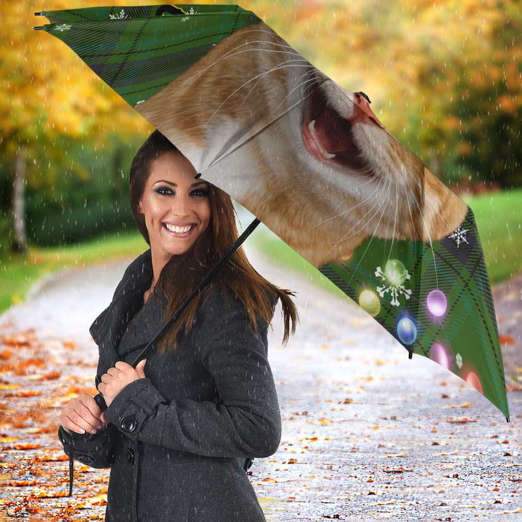Cat Christmas Tree Umbrella Xmas Holiday Patterns - Wonder Print Shop