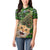 Cat Christmas Tree Women Polo Shirt Xmas Holiday Patterns - Wonder Print Shop