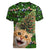 Cat Christmas Tree Women V-Neck T-Shirt Xmas Holiday Patterns - Wonder Print Shop