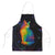 Cat Colorful Christmas Apron Xmas Holiday Patterns - Wonder Print Shop