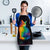 Cat Colorful Christmas Apron Xmas Holiday Patterns - Wonder Print Shop