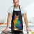 Cat Colorful Christmas Apron Xmas Holiday Patterns - Wonder Print Shop