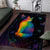 Cat Colorful Christmas Area Rug Xmas Holiday Patterns - Wonder Print Shop