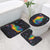 Cat Colorful Christmas Bathroom Set Xmas Holiday Patterns - Wonder Print Shop