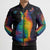Cat Colorful Christmas Bomber Puffer Jacket Xmas Holiday Patterns - Wonder Print Shop