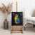 Cat Colorful Christmas Canvas Wall Art Xmas Holiday Patterns - Wonder Print Shop
