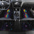 Cat Colorful Christmas Car Mats Xmas Holiday Patterns - Wonder Print Shop