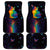 Cat Colorful Christmas Car Mats Xmas Holiday Patterns - Wonder Print Shop