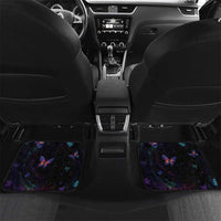 Cat Colorful Christmas Car Mats Xmas Holiday Patterns - Wonder Print Shop