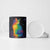 Cat Colorful Christmas Ceramic Mug Xmas Holiday Patterns - Wonder Print Shop