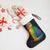 Cat Colorful Christmas Stocking Xmas Holiday Patterns - Wonder Print Shop
