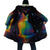 Cat Colorful Christmas Cloak Xmas Holiday Patterns - Wonder Print Shop