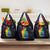 Cat Colorful Christmas Grocery Bag Xmas Holiday Patterns - Wonder Print Shop
