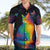 Cat Colorful Christmas Hawaiian Shirt Xmas Holiday Patterns - Wonder Print Shop