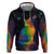 Cat Colorful Christmas Hoodie Xmas Holiday Patterns - Wonder Print Shop