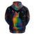Cat Colorful Christmas Hoodie Xmas Holiday Patterns - Wonder Print Shop