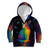 Cat Colorful Christmas Kid Hoodie Xmas Holiday Patterns - Wonder Print Shop