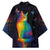Cat Colorful Christmas Kimono Xmas Holiday Patterns - Wonder Print Shop