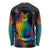 Cat Colorful Christmas Long Sleeve Shirt Xmas Holiday Patterns - Wonder Print Shop