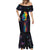 Cat Colorful Christmas Mermaid Dress Xmas Holiday Patterns - Wonder Print Shop