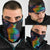 Cat Colorful Christmas Neck Gaiter Xmas Holiday Patterns - Wonder Print Shop