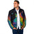 Cat Colorful Christmas Padded Jacket Xmas Holiday Patterns - Wonder Print Shop