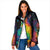 Cat Colorful Christmas Padded Jacket Xmas Holiday Patterns - Wonder Print Shop
