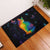 Cat Colorful Christmas Rubber Doormat Xmas Holiday Patterns - Wonder Print Shop