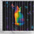 Cat Colorful Christmas Shower Curtain Xmas Holiday Patterns - Wonder Print Shop