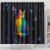 Cat Colorful Christmas Shower Curtain Xmas Holiday Patterns - Wonder Print Shop