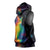 Cat Colorful Christmas Sleeveless Hoodie Xmas Holiday Patterns - Wonder Print Shop