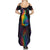 Cat Colorful Christmas Summer Maxi Dress Xmas Holiday Patterns - Wonder Print Shop